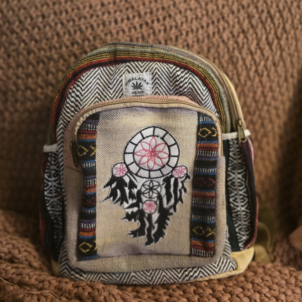 Himalayan Hemp Mini Backpack